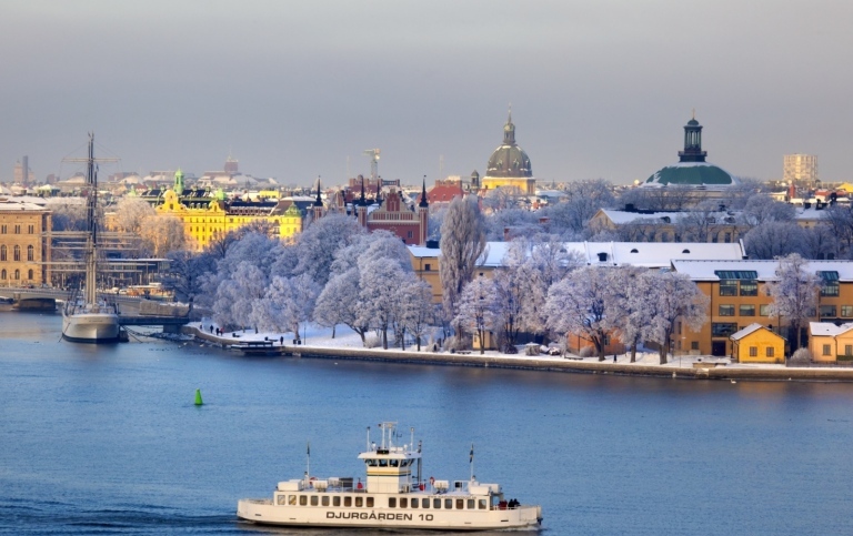 Stockholm by winter
